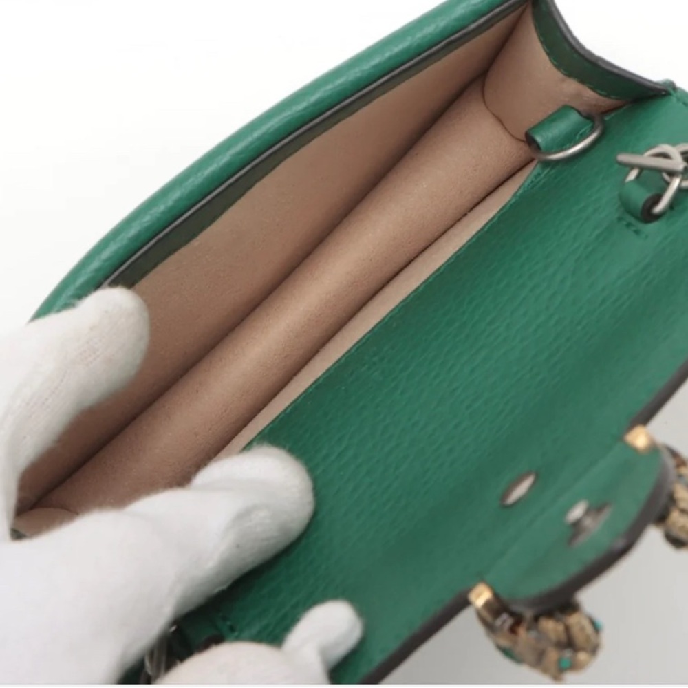 Gucci Dionysus mini bag in green color - Picture 4 of 4